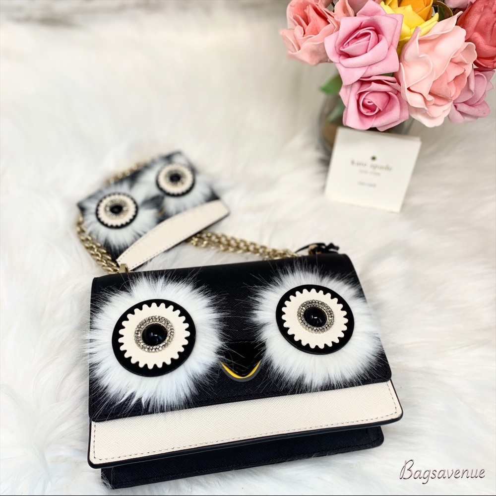 Kate spade set  dashing penguin card holder black - Picture 4 of 8